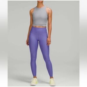 Lululemon SenseKnit High rise running tights indigo purple 💜 women’s size 0
